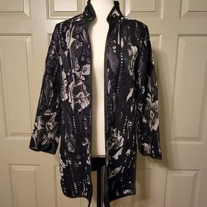 *FINAL PRICE *a la carte ladies light tapestry long jacket